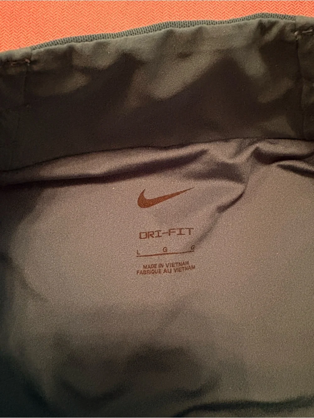 Nike Women's Teal Athletic Running Shorts with Swoosh detail - Large